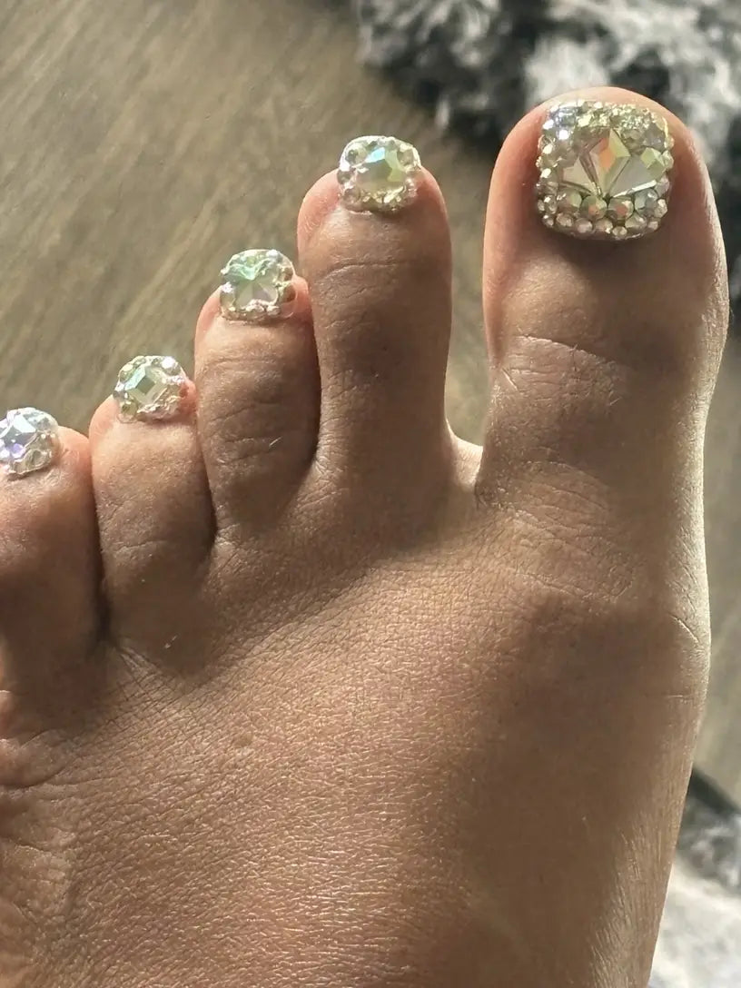 10-Piece Bling Toe Nails